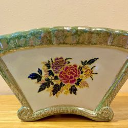 11”X6”X6” Ceramic Flower Pot $20