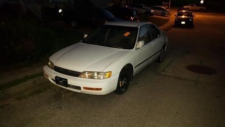 1997 Honda Accord runs and drive need water pump have part