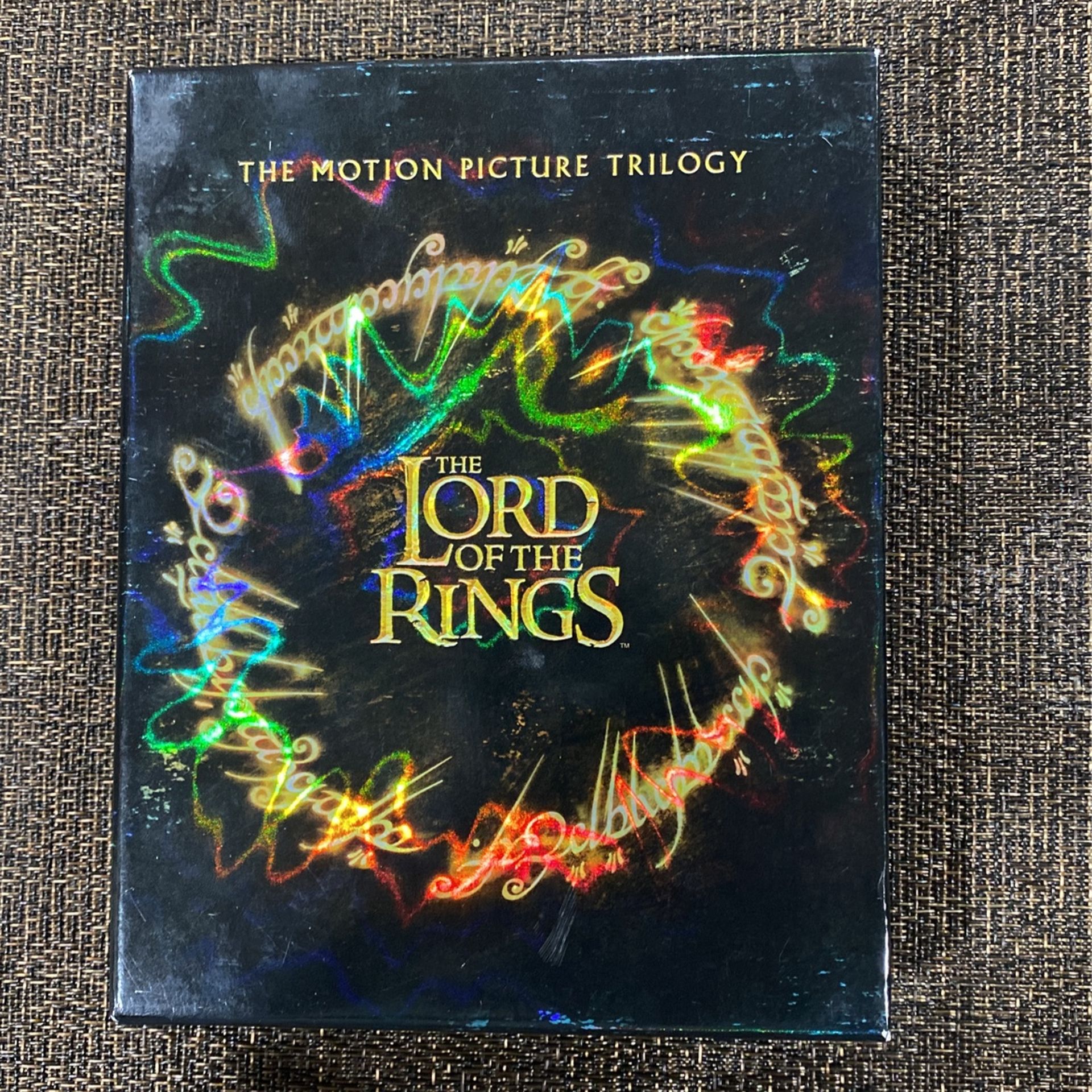 Lord Of The Rings Motion Picture Trilogy Blu Ray