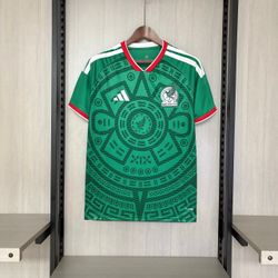 Jersey verde de México 2026 para caballero