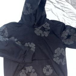 Denim Tears Hoodie- Monochrome Black