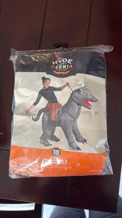 Kids inflatable rider wolf Halloween costume