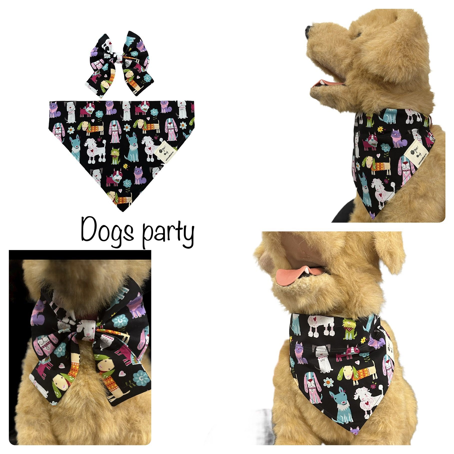 Handmade Over The Collar Bandana