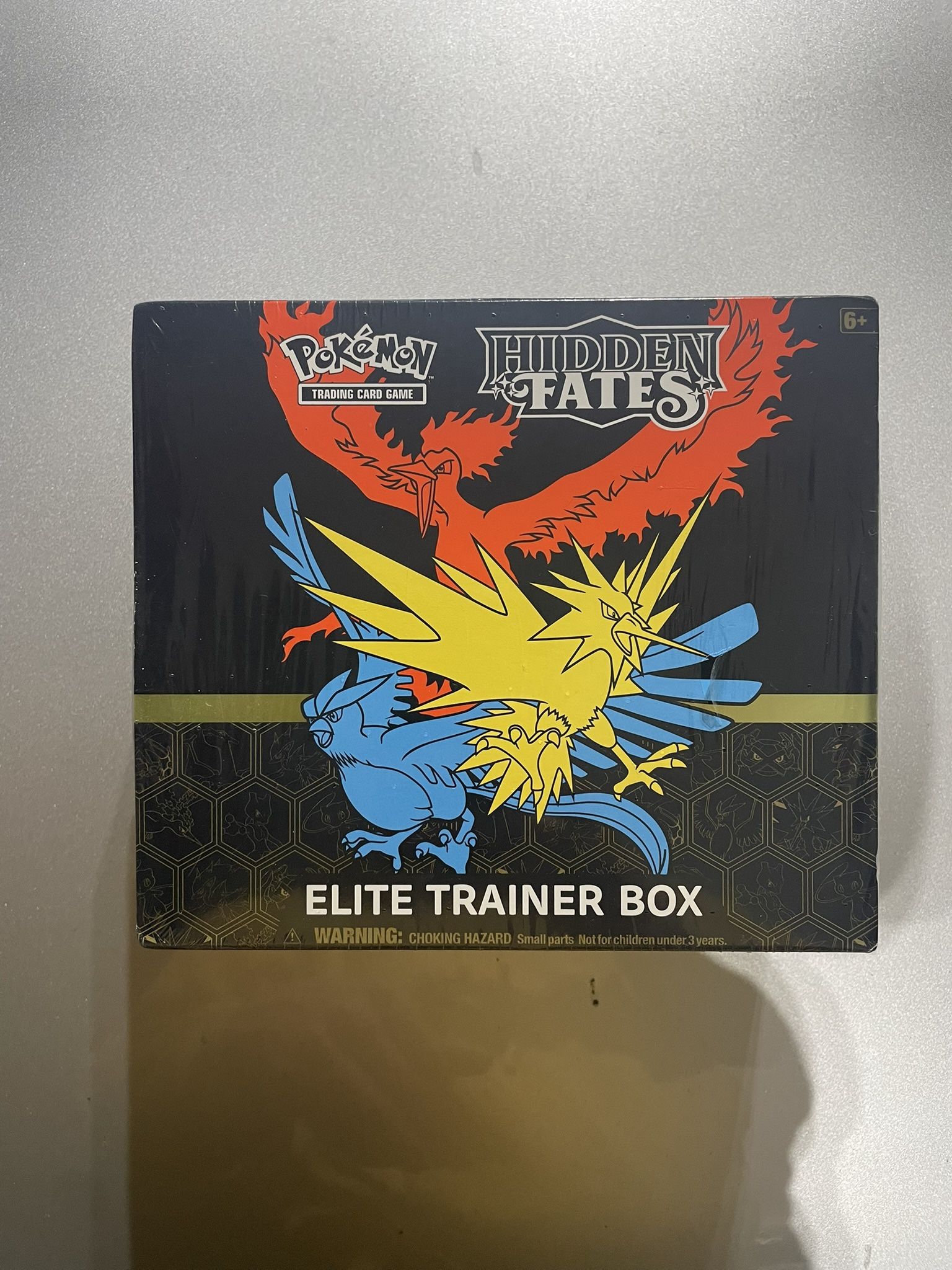 Pokemon HIDDEN FATES ETB (comes With A Protective Case)