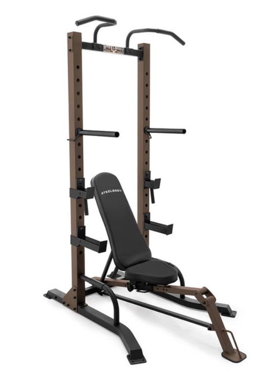STEELBODY POWER TOWER + FOLDABLE BENCH | STB-98502