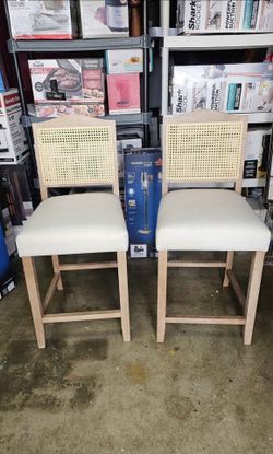 Wood And Bamboo High Chairs (2)