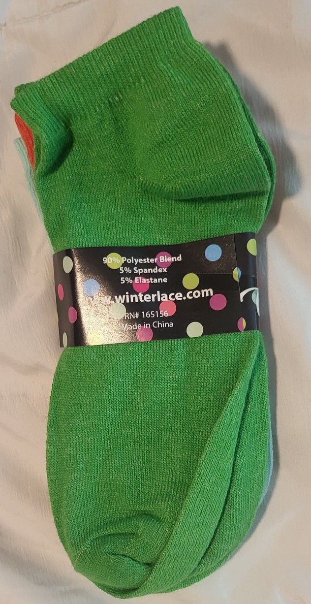 3 Pairs Of Low Cut Ankle Socks