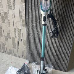 Shark HZ250 Ultralight Corded Stick Self-Cleaning Brushroll, Perfect, Converts to Hand Vacuum, LED Headlights, - Pet Crevice & Upholstery Tools, Teal.