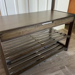 Entry Way Storage Shelf