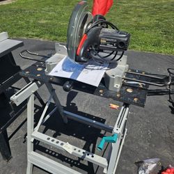 Craftsman 10 Inch Compound Miter Saw & Workbench