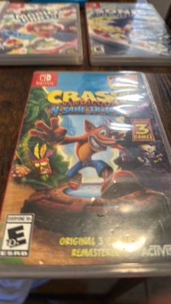 Crash Bandicoot N - Sane Trulogy Nintendo Swirch game