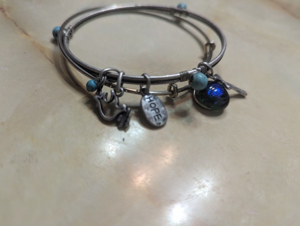 Cross, Dove And Hope Bracelet