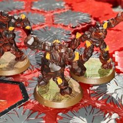 Heroscape Volcarren Wasteland Terrain Set - COMPLETE with Card & Manual