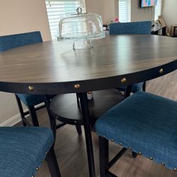 Counter High Table and Chairs