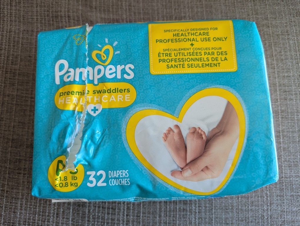 Tiny Preemie Diapers - Free