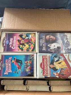 Disney Collection of VHS Tapes