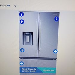**Brand New** Stainless Steel Samsung Refrigerator