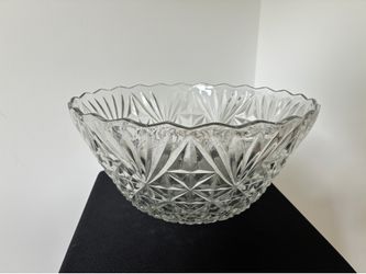 Vintage Anchor Hocking Arlington Punch Bowl