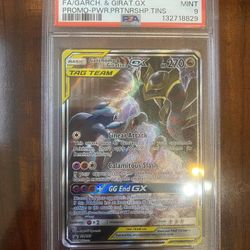 Pokemon Garchomp & Giratina GX SM193 Tag Team Black Star Promo PSA 9 MINT 💎