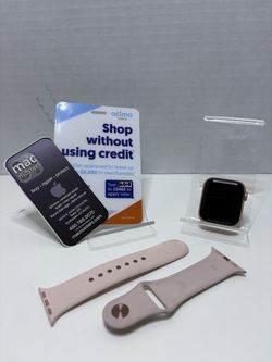 Apple Watch Series 5, 41mm, Rose Gold, Aluminum Case, GPS + Cellular, Pink Sports Band 