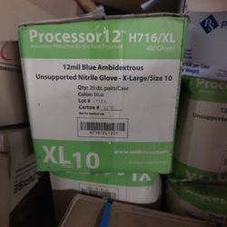Ambidextrous Nitrile Gloves 