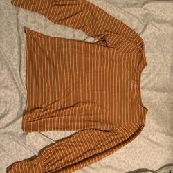 Large, ANA, Stripped Shirt