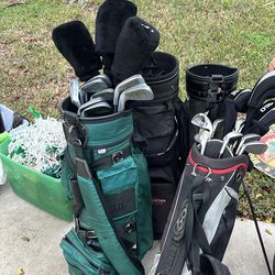 Women’s and men’s starter set of clubs