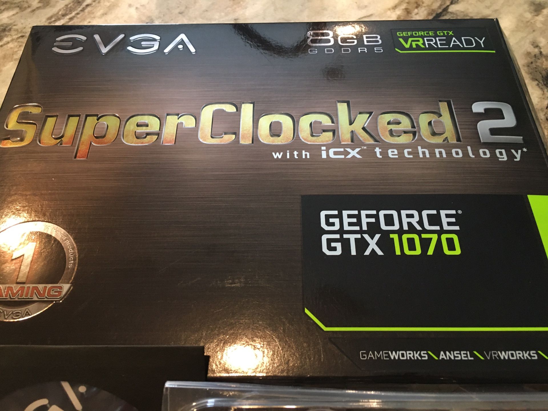 EVGA GTX 1070 Superclocked 2 iCX tech - $235