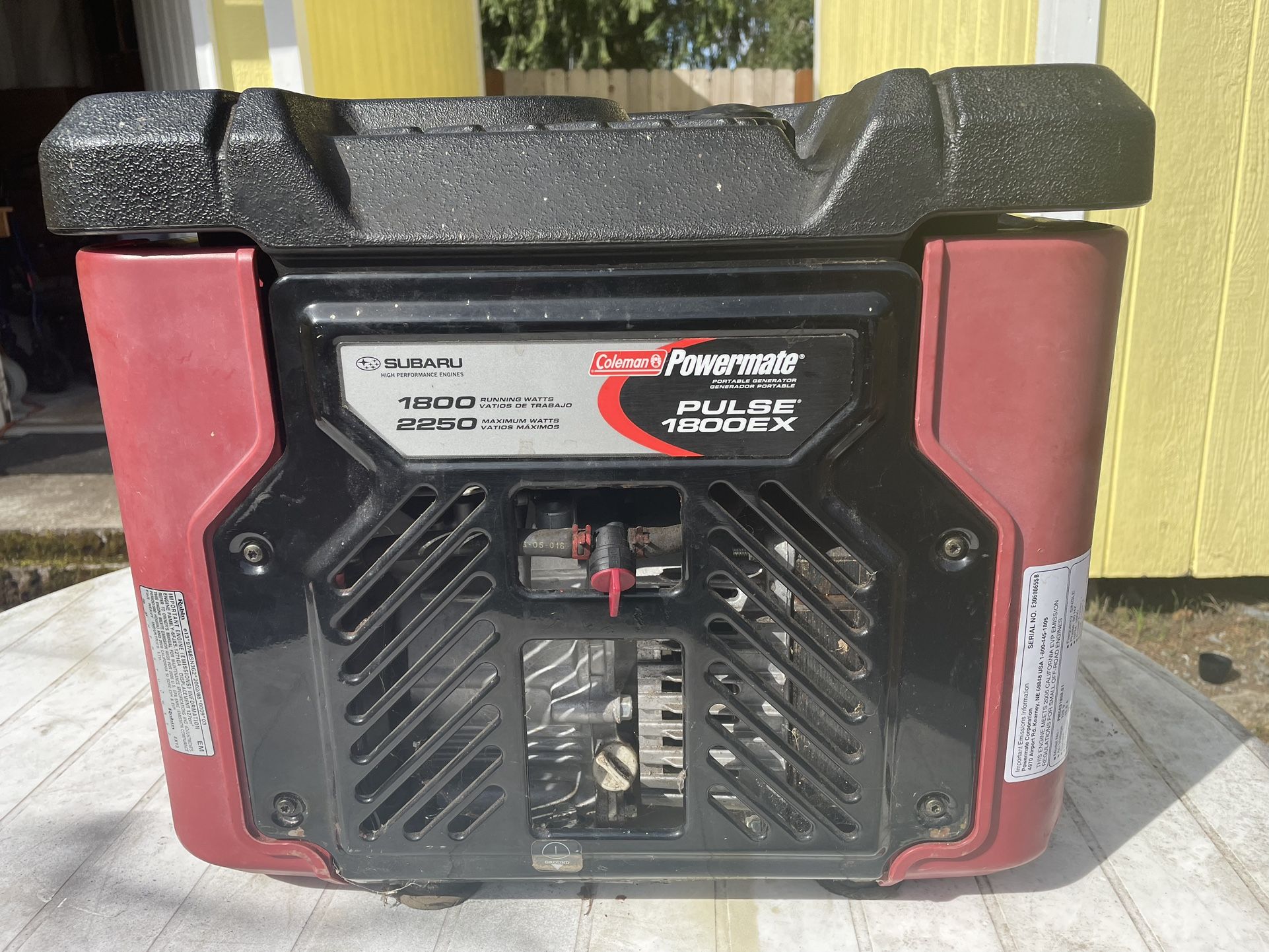Coleman PowerMate generator