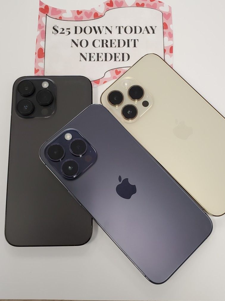 Apple IPhone 14 Pro Max T-mobile / Metro Pcs - Payment Plan Available For As Low As $25