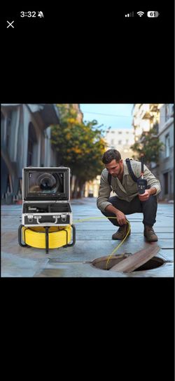 VEVOR 98 ft. Sewer Camera with Locator & 9 in. HD Screen