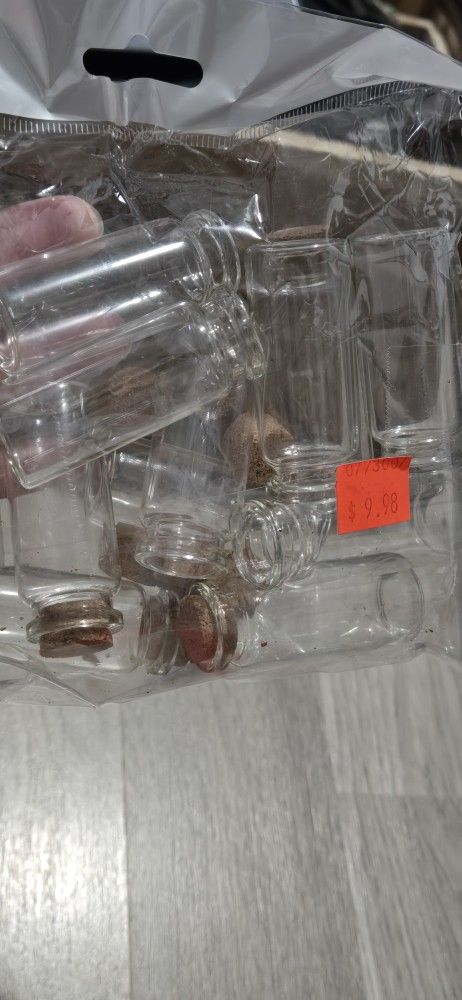 Small Clear Glass Bottles