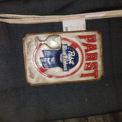 Vintage Pabst Blue Ribbon Sign Made Of Porcelain 