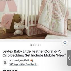 Girls Crib Bedding 