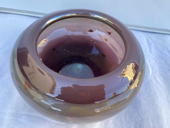 Blown Glass Dish