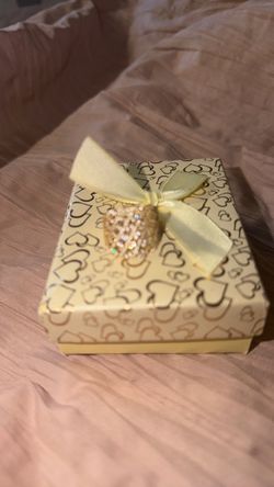Princess 14k gold ring