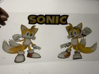 Tails From Sonic UV Sticker