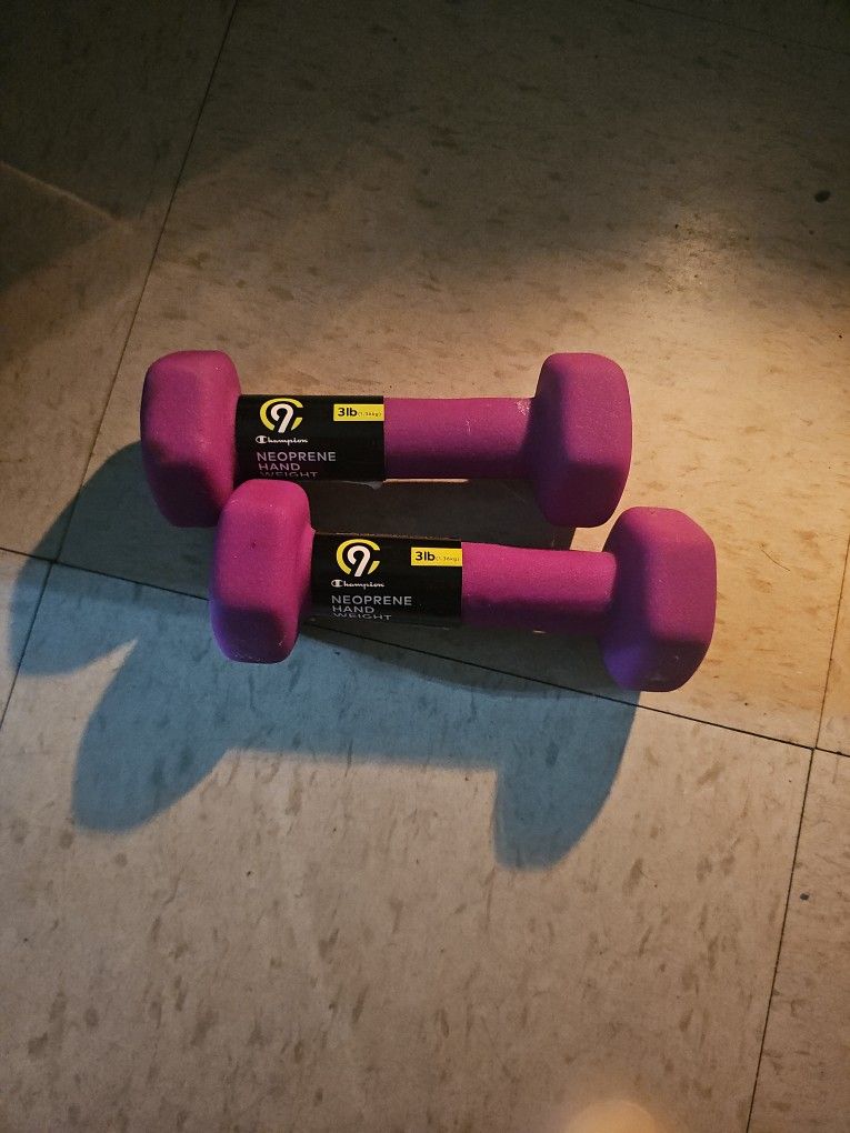 3lb Hand Weights