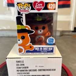 Care Bear Trick Or Sweet Bear 