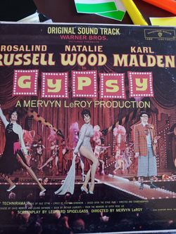 Natalie Wood in Gypsy. Warner Brothers original soundtrack album (check out my page for more)