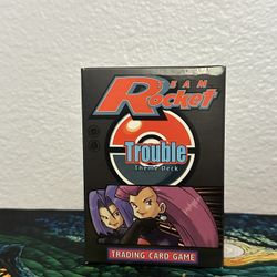 Pokemon TCG Trouble Theme Deck – Team Rocket (2000) – Unsealed, Coin Missing
