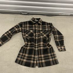 New Women’s Flannel Jacket 