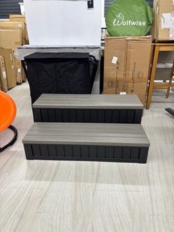 Dimar Garden Hot Tub Steps w/ Storage