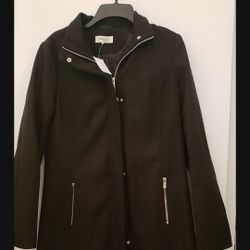 Black Coat Jacket Long Length