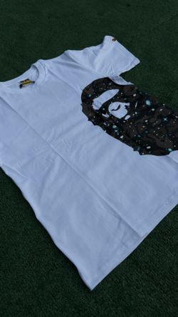 Medium White bape shirt