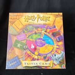 Harry Potter and the Sorcerer's Stone Trivia Game Mattel 2000 Fantasy Complete 