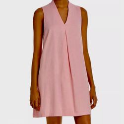 Tommy Bahama Baby Blue Linen Shift Dress - Size XL