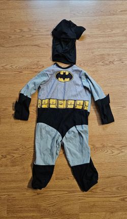 Batman Costume Size Toddler.