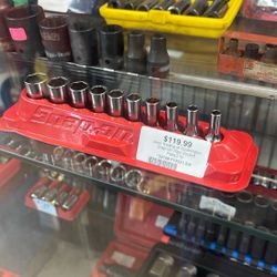 Snap On 10 Piece Socket Set Pakty219