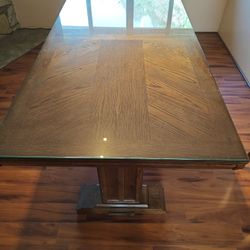 3' x 6' Bar Height Dining Table 4 Chairs (Includes 18" Extension)